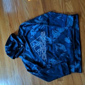 Boys Adidas Hooded Sweatshirt. Size XL 18-20